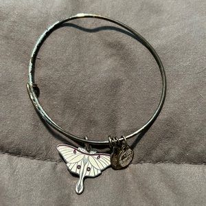 Alex and Ani butterfly series Luna moth bracelet